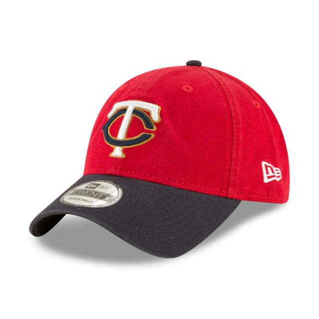 ミネソタ・ツインズ キャップ MLB ニューエラ 9TWENTY コアクラシック アジャスタブル New Era レッド/ネイビー
