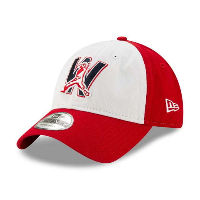 Rakuten - ナショナルズ キャップ MLB ニューエラ 9TWENTY コアクラシック アジャスタブル New Era ホワイト/レッド(Pitcher Logo)