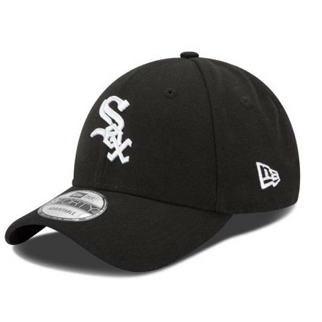 ホワイトソックス キャップ MLB ニューエラ 9FORTY リーグ アジャスタブル New Era ゲーム (ブラック)