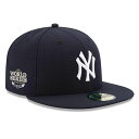 MLB デレク ジーター ヤンキース キャップ HOF 2000 MLB ワールドシリーズ MVP 59FIFTY ニューエラ/New Era