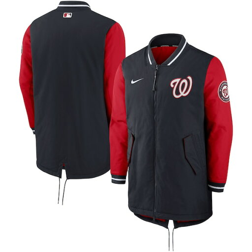 MLB ナショナルズ ジャケット 2022 選手着用 オーセンティックコレクション ダグアウト Jacket ナイキ/Nike Picth Blue/Sport Red MLB ナショナルズ ジャケット 2022 選手着用 オーセンティックコレクション ダグアウト Jacket ナイキ/Nike Picth Blue/Sport Red