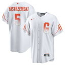 MLB マイク・ヤストレムスキー SFジャイアンツ ユニフォーム 2021 シティーコネクト City Connect Replica Jersey ナイキ/Nike ホワイト