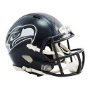 NFL シーホークス ミニヘルメット Revolution Speed Mini Football Helmet Riddell