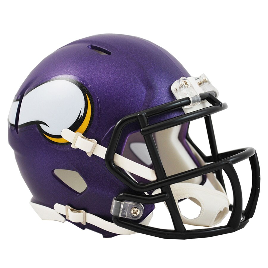 NFL バイキングス ミニヘルメット Revolution Speed Mini Football Helmet Riddell