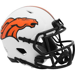 NFL ブロンコス ミニヘルメット LUNAR Alternate Revolution Speed Mini Football Helmet Riddell