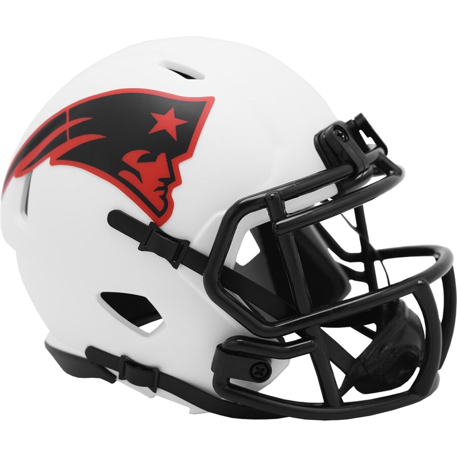 NFL ペイトリオッツ ミニヘルメット LUNAR Alternate Revolution Speed Mini Football Helmet Riddell