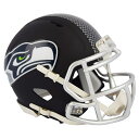 NFL V[z[NX ~jwbg Black Matte Alternate Speed Mini Football Helmet Riddell