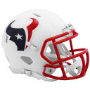 NFL テキサンズ ミニヘルメット Flat White Alternate Revolution Speed Mini Football Helmet Riddell