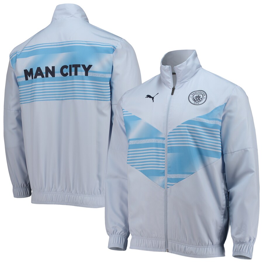 SOCCER ޥƥ 㥱å 22-23  ץޥå Pre-Match Full-Zip Jacket  Puma ֥롼