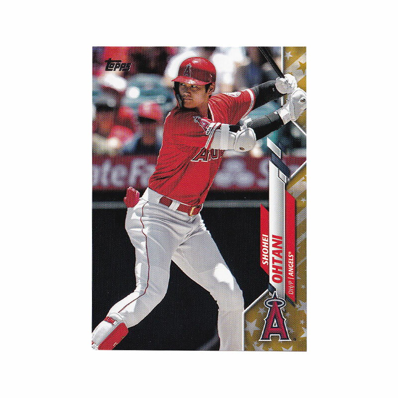 MLB 大谷翔平 エンゼルス トレーディングカード 2020 Series 1 Gold Star #125 Topps