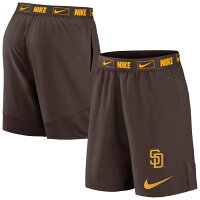 MLB パドレス ショーツ プライムタイム ドライフィット Dri-Fit Shorts ハーフパンツ ショート ナイキ/Nike ブラウン イエロー - 
春夏トレーニングを彩る！MLB x NIKEの通気性抜群のドライショーツが登場！
