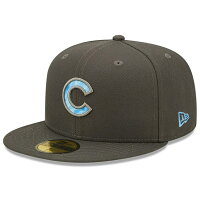 【取寄】MLB カブス キャップ 父の日 2022 Father’s Day On-Field 59FIFTY ファーザーズデー ニューエラ/New Era グラファイト - 
お父さん、男性へのプレゼントに！父の日モデル 