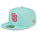 MLB パドレス キャップ 2022 シティーコネクト City Connect 59FIFTY Fitted Hat ニューエラ/New Era ミント