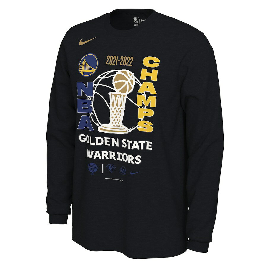 NBA ウォリアーズ Tシャツ NBAファイナル2022 優勝記念 ロッカールーム Champions ...