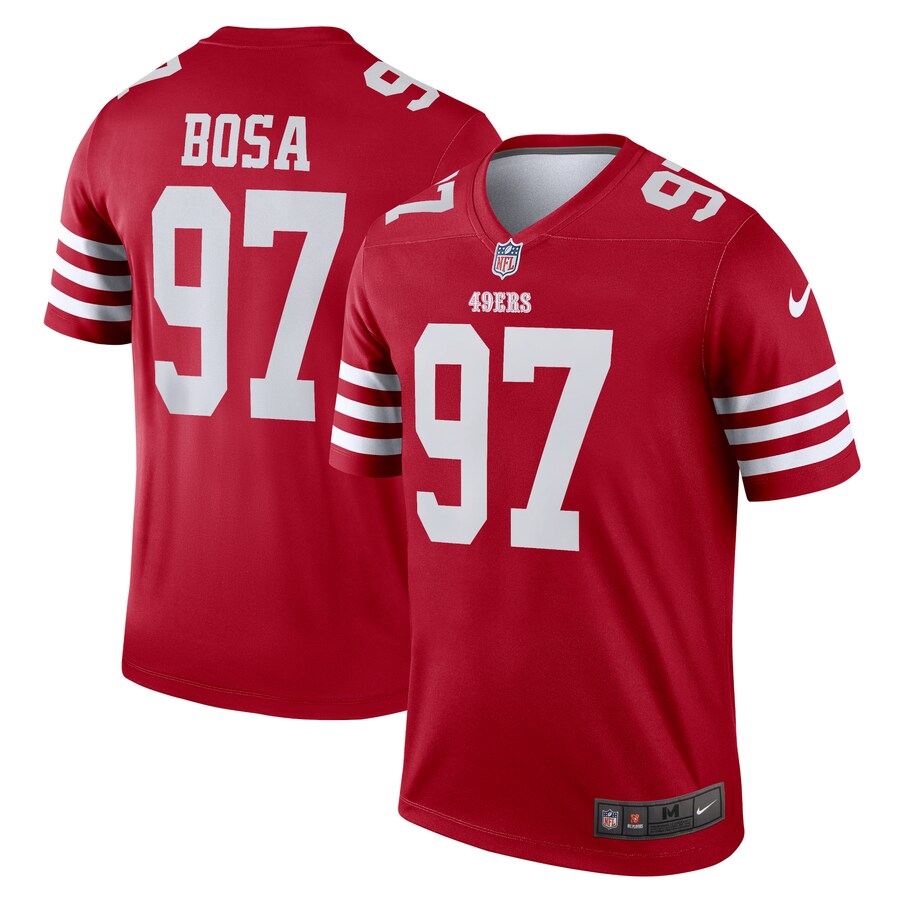 NFL ニック・ボサ 49ers ユニフォーム レジェンド ジャージ Legend Jersey ナイキ/Nike スカーレット