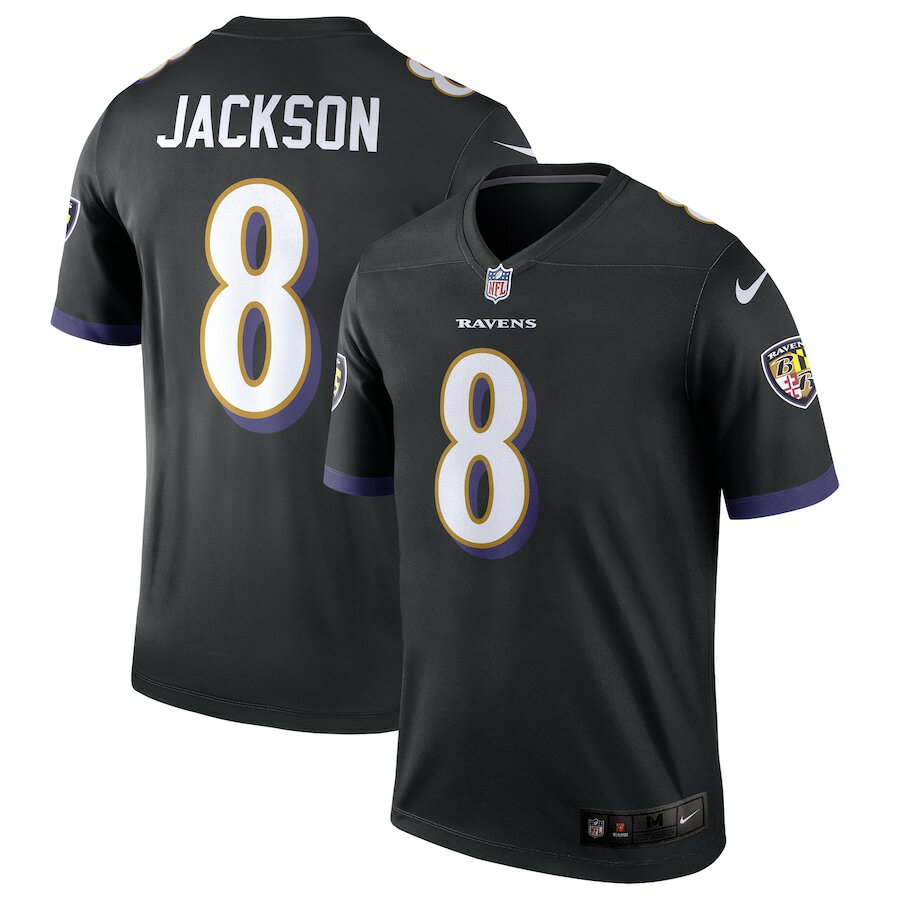 NFL ラマー・ジャクソン レイブンズ ユニフォーム レジェンド ジャージ Legend Jersey ナイキ/Nike ブラック 23nplf