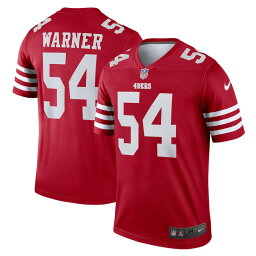 NFL フレッド・ワーナー 49ers ユニフォーム レジェンド ジャージ Legend Jersey ナイキ/Nike スカーレット