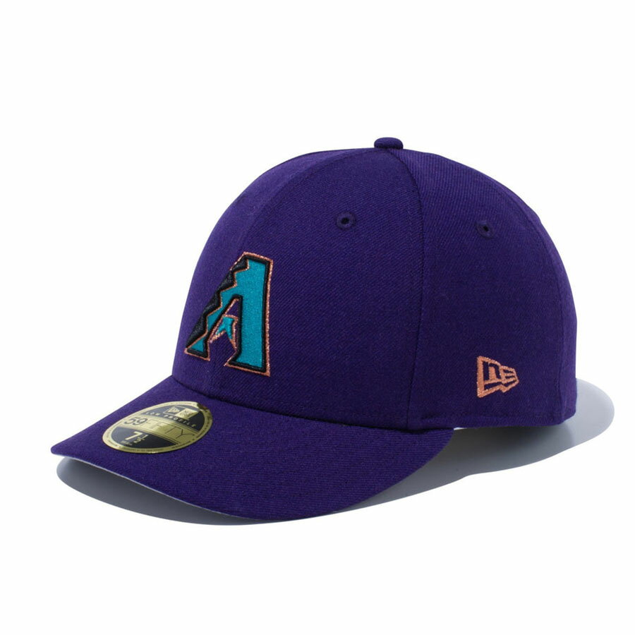 MLB ダイヤモンドバックス キャップ 59FIFTY ロープロファイル クーパーズタウン Cap ニューエラ/New Era パープル