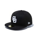 中日ドラゴンズ キャップ 59FIFTY Cap ニューエラ/New Era ブラック スノーホワイト