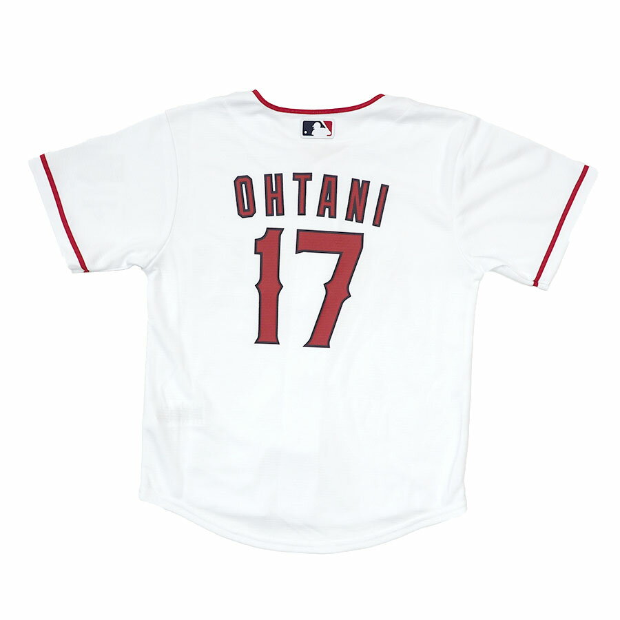 【ピックアップ】MLB 大谷翔平 エンゼルス ユニフォーム キッズ Player Replica Jersey Outer Stuff ホワイト