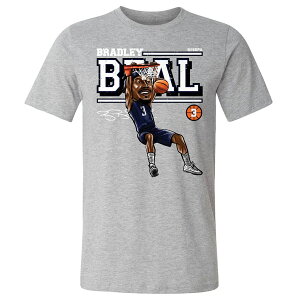 NBA ブラッドリー・ビール ウィザーズ Tシャツ Cartoon T-Shirt 500Level グレー
