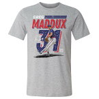 MLB グレッグ・マダックス カブス Tシャツ Chicago Dash WHT 500LEVEL ヘザーグレー