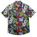 NFL WCAc AnVc nCA Floral Button Up Shirt FOCO C