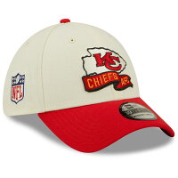 【取寄】NFL チーフス キャップ 2022 サイドライン 39THIRTY 2トーン Flex Cap ニューエラ/New Era クリーム/レッド - 
NFLサイドライン2022 大本命！NewEra x 39THIRTYフレックスCAP
