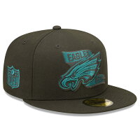 【ピックアップ】NFL イーグルス キャップ 2022 サイドライン 59FIFTY Pop Fitted Cap ニューエラ/New Era ブラック - 
今季無敗のイーグルス! 今週はMLB WSと同じくフィラデルフィアVSヒューストンのカードに！
