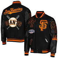 【ピックアップ】MLB サンフランシスコ・ジャイアンツ ジャケット Mash Up Logo Varsity フルジップ アウター Pro Standard ブラック - 
名門復活へ！マリナーズFAの大砲ハニガー外野手を獲得！ジャッジの動向も目が離せない！
