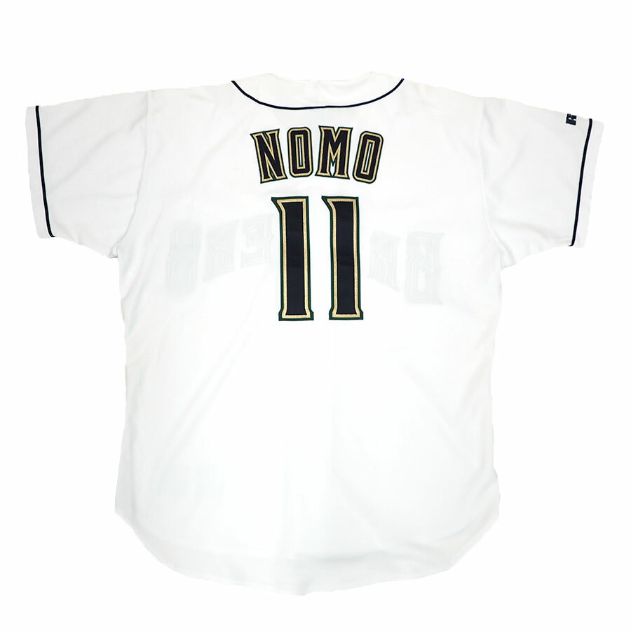 MLB 野茂英雄 ブリュワーズ ユニフォーム オーセンティック Authentic Player Jersey デッドストック 1点物 Russell Athletic ホーム