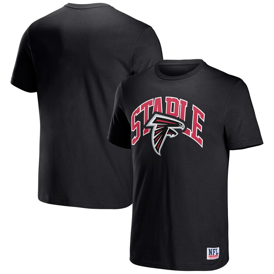 NFL ファルコンズ Tシャツ NFL ロゴ Lockup T-Shirt Staple ステイプル ブラック