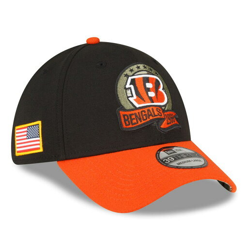 NFL ベンガルズ キャップ サルートトゥサービス2022 Salute To Service 39THIRTY フレックス ニューエラ/New Era ブラック NFL ベンガルズ キャップ サルートトゥサービス2022 Salute To Service 39THIRTY フレックス ニューエラ/New Era ブラック