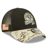 【ピックアップ】NFL レイダース キャップ サルートトゥサービス2022 Salute To Service 9FORTY トラッカーメッシュ ニューエラ/New Era カモ - 
メッシュ素材で調整付き！NFLのトラッカーシリーズは在庫〇！
