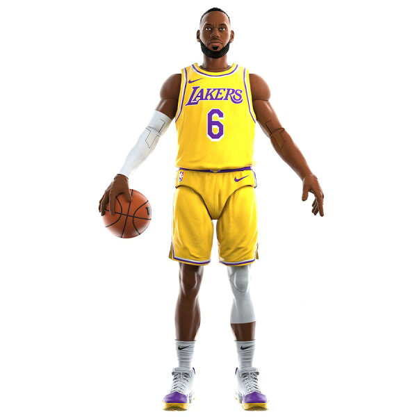 【ピックアップ】NBA レブロン・ジェイムス レイカーズ フィギュア NBA x Hasbro Starting Lineup Series 1 Action Figure Hasbro