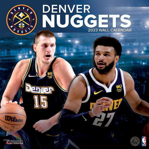 NBA ナゲッツ カレンダー 2023年 12x12 チーム 壁掛け Calendar Turner NBA ナゲッツ カレンダー 2023年 12x12 チーム 壁掛け Calendar Turner