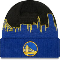 【ピックアップ】NBA ウォリアーズ ニット帽 2022 Tip-Off ティップオフ Cuffed Knit ニットキャップ ニューエラ/New Era ロイヤル/ブラック - 
ホームタウンの街並みが浮かぶチップオフシリーズ。　X'masプレゼントにどうですか？🎁
