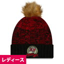 NFL バッカニアーズ ニットキャップ レディース 2022 サルートトゥサービス Salute To Service ニューエラ/New Era Black/Red