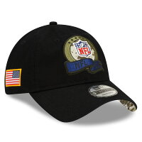 【ピックアップ】NFL シールドロゴ キャップ サルートトゥサービス 2022 Salute To Service 9TWENTY Adjustable Hat ニューエラ/New Era ブラック - 
～男女問わずの人気キャップ～9TwentyシリーズのNFLキャップ特集！
