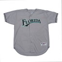 MLB フロリダ・マーリンズ ユニフォーム オーセンティック Authentic Jersey デッドストック 一点物 Russell グレー
