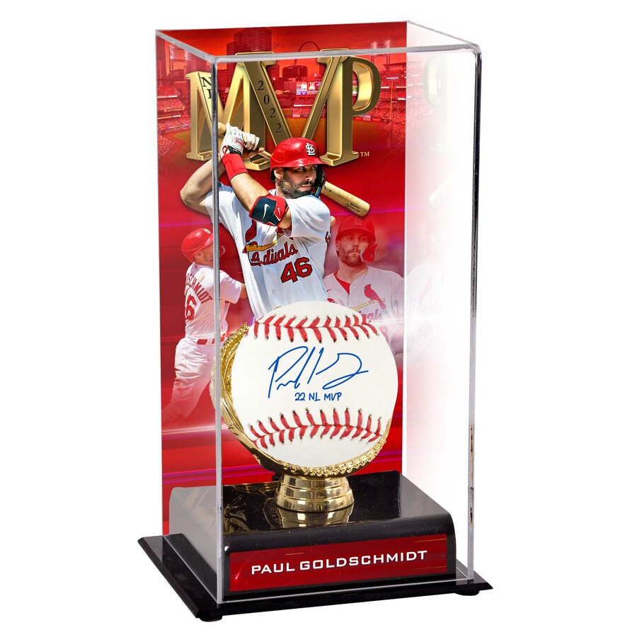 MLB ポール・ゴールドシュミット カージナルス 直筆サイン ボール ディスプレイ 2022 NL MVP記念 最優秀選手 ナ・リーグ 22MVPサイン