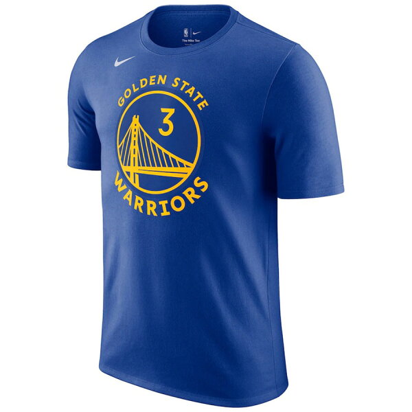 【ピックアップ】NBA ジョーダン・プール ウォリアーズ Tシャツ ネーム＆ナンバー T-Shirt ナイキ/Nike ロイヤル