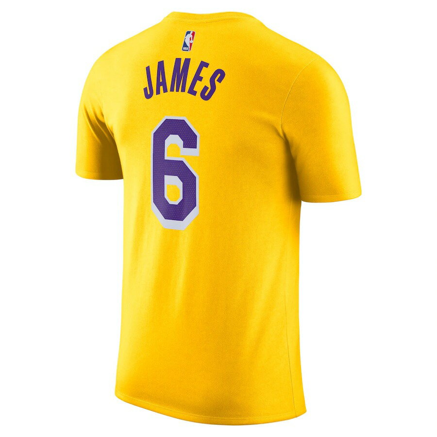NBA レブロン・ジェイムス レイカーズ Tシャツ アイコン 2022/23 ネーム＆ナンバー...
