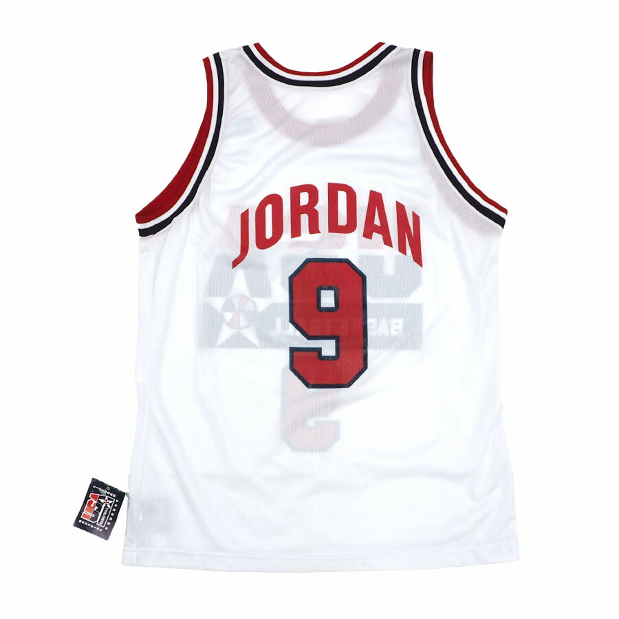 USA Basketball マイケル・ジョーダン USA ユニフォーム 1992 Replica Jersey デッドストック  チャンピオン/Champion ホワイト - 
奇跡のデッドストック...！Campion製 ジョーダン氏のユニフォーム登場！
