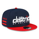 NBA ウィザーズ キャップ ジャージパック ステートメントエディション 9FIFTY Hat ニューエラ/New Era ネイビー レッド