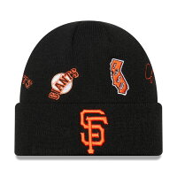 MLB サンフランシスコ・ジャイアンツ ニットキャップ Identity Cuffed Knit Hat ニューエラ/New Era ブラック - 
アメカジ好きにも人気のSFジャイアンツ！CAP＆パーカーが新入荷！

