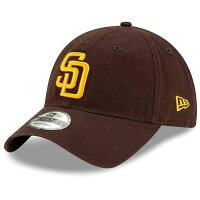 MLB パドレス キャップ Core Classic 2.0 9TWENTY Adjustable Hat ニューエラ/New Era ブラウン - 
流行中の型！ニューエラ x パドレス サイズ調整可能キャップ登場！ 
