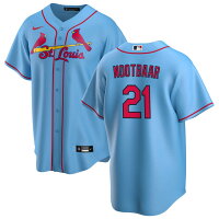 【ピックアップ】MLB ラーズ・ヌートバー カージナルス ユニフォーム オルタネイト レプリカ Alternate Replica Custom Jersey ナイキ/Nike ライトブルー 23wbsf - 
7ヶ月ぶりにラーズ・ヌートバー選手が来日！京セラドームで吉田正尚選手と再会してCSファイナルを観戦⚾
