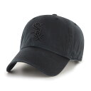MLB ホワイトソックス キャップ Clean Up Cap 47Brand ブラック ブラック(4)