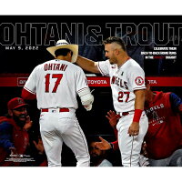 【ピックアップ】MLB 大谷翔平 マイク・トラウト エンゼルス フォト TroutBack-To-Back Home Run Celebration Photograph Fanatics Authentic - 
エンゼルスの2枚看板「トラウタニ」グッズはコチラ❗❗
